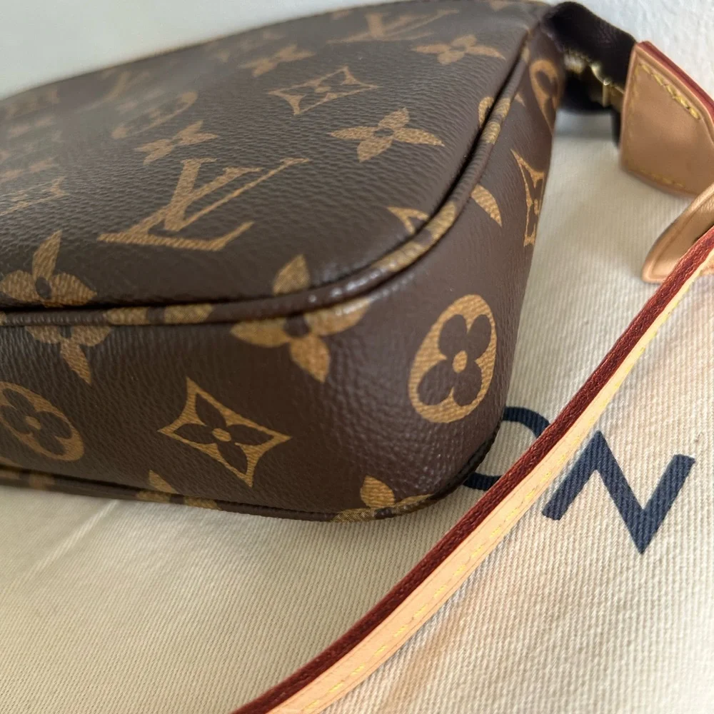 Louis Vuitton Mini Bag in Brown with Gold Accents - Picture 11 of 14